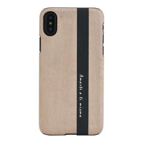 Man&wood MAN&WOOD SmartPhone case iPhone X/XS diario black