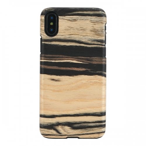 Man&wood MAN&WOOD SmartPhone case iPhone X/XS white ebony black
