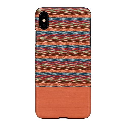 Man&wood MAN&WOOD SmartPhone case iPhone XS Max browny check black