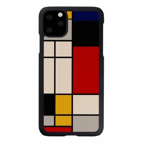 Man&wood MAN&WOOD SmartPhone case iPhone 11 Pro Max mondrian wood black