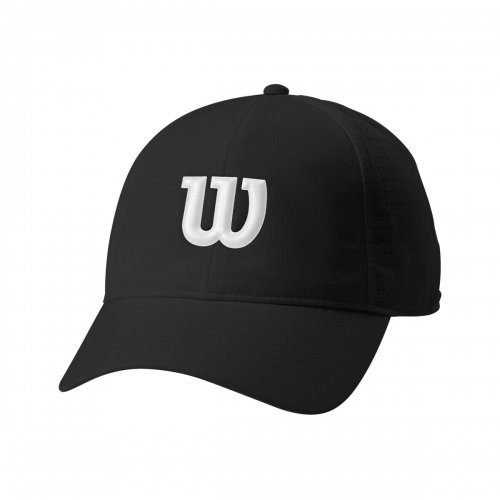 Wilson cap ULTRALIGHT TENNIS CAP II Black / White