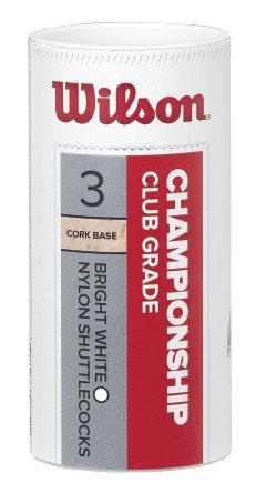 Wilson badmintons WILSON CHAMPIONSHIP VOLĀNI (ātrie,balti)