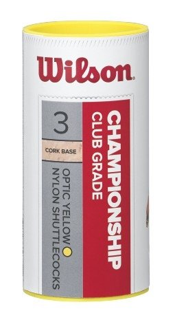 Wilson badmintons WILSON CHAMPIONSHIP VOLĀNI ( vidējais ātrums, dzelteni )