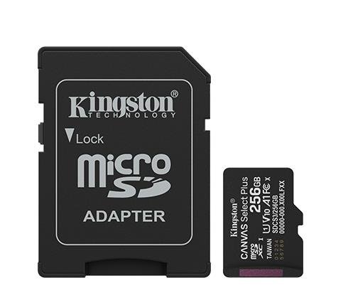 Kingston 256GB microSDXC Canvas Select
