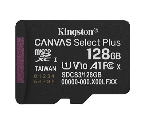 Kingston MEMORY MICRO SDXC 128GB UHS-I/SDCS3/128GBSP