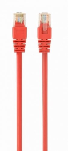 Gembird PATCH CABLE CAT5E UTP 5M/RED PP12-5M/R