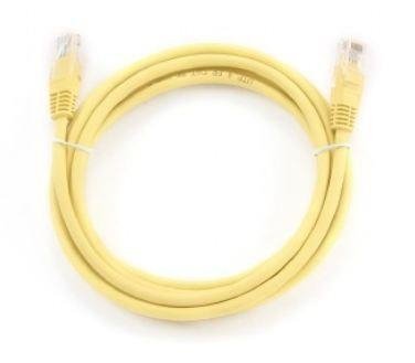 Gembird PATCH CABLE CAT5E UTP 2M/YELLOW PP12-2M/Y