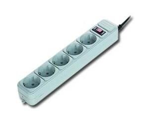 Gembird CABLE POWER EXTENSION 1.8M/5OUTL. SPG3-B-6C