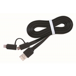 Gembird CABLE LIGHTNING +MICRO USB TO/AM 1M CC-USB2-AMLM2-1M