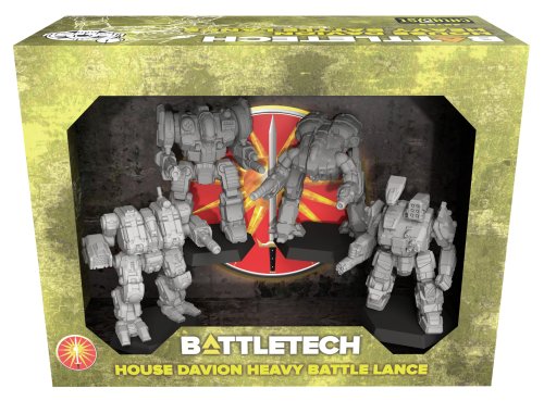 Catalyst game labs BattleTech House Davion Heavy Battle Lance