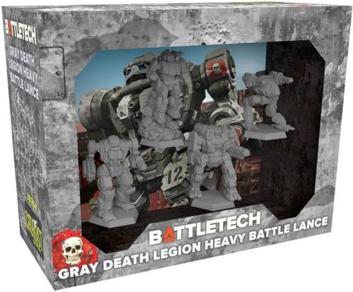 Catalyst game labs BattleTech: Gray Death Legion Heavy Battle Lance