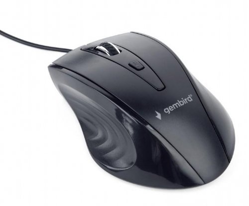 Gembird MOUSE USB OPTICAL/BLACK MUS-4B-02