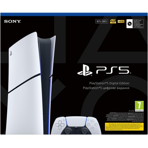 Sony interactive entertainment Sony PlayStation 5 SLIM gaming console E-chassis (825 GB SSD, Digital)
