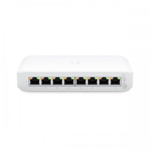 Switch|UBIQUITI|Lite 8 PoE|Type L2|Desktop/pedestal|8x10Base-T / 100Base-TX / 1000Base-T|PoE+ ports 4|USW-LITE-8-POE
