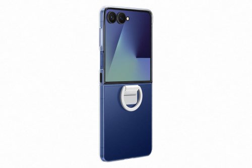 Samsung Galaxy Flip7 Clear Cover with Ring Transparent
