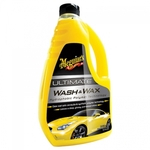 Meguiars G17748 Ultimate Wash & Wax 2in1 Auto šampūns un finiša vasks 1420ml Pudele (USA)