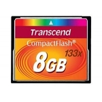 Transcend MEMORY COMPACT FLASH 8GB/133X TS8GCF133