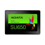 Adata SSD||SU650|1TB|SATA 3.0|Write speed 450 MBytes/sec|Read speed 520 MBytes/sec|2,5"|TBW 600 TB|MTBF 2000000 hours|ASU650SS-1TT-R