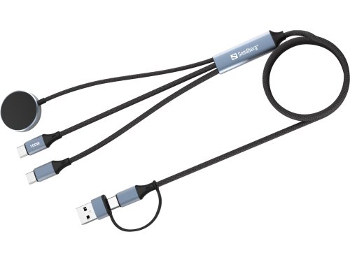 Sandberg 441-69 3in1 Travel Charge Cable 100W
