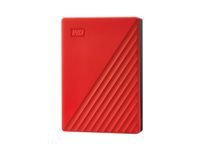 Western digital WD My Passport 6TB portable HDD Red