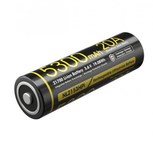 Nitecore BATTERY RECH. LI-ION 3.6V/NL2153HPI(5300MAH)
