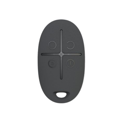 Ajax SpaceControl Key fob with a panic button (black)