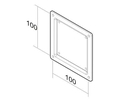 Neomounts by newstar TV SET ACC VESA ADAPTER PLATE/10-30" FPMA-VESA100 NEOMOUNTS