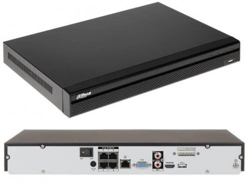 Dahua NET VIDEO RECORDER 4CH 4POE/NVR4204-P-4KS2/L