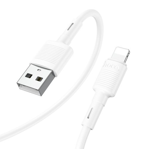 Hoco cable USB A to Lightning 2.4A X83 1m white