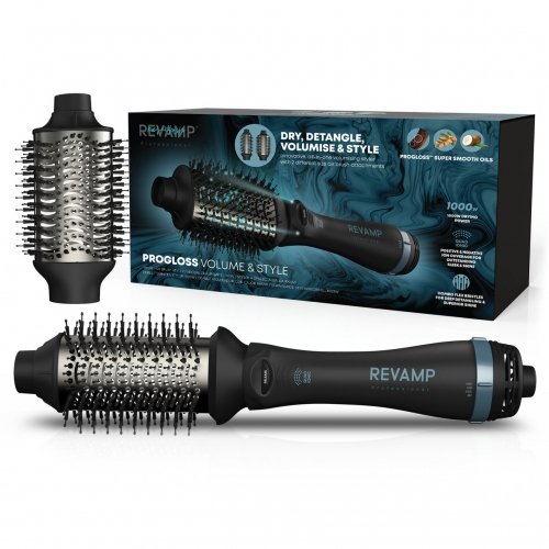 Revamp DR-2500-EU Progloss Volume &amp; Style 1000W Hot Brush Styler