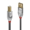 Lindy CABLE USB2 A-B 2M/CROMO 36642