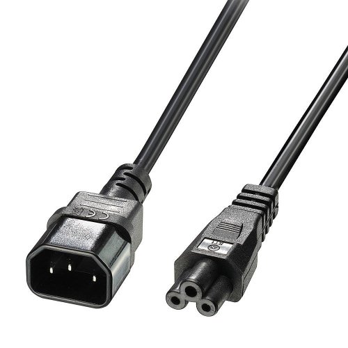 Lindy CABLE POWER IEC C14 TO IEC C5/2M 30341