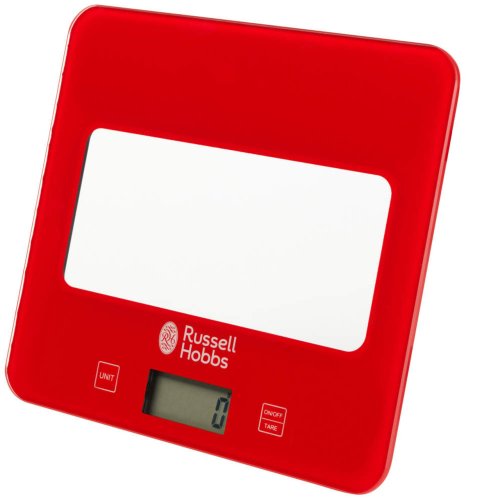 Russell hobbs RH015711RAR Square digital scale 5kg red