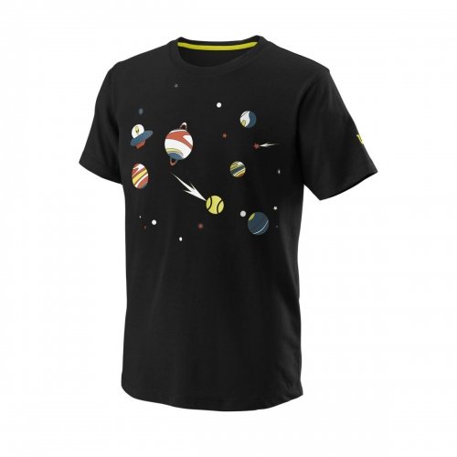 Wilson jr apparel ZĒNU T-KREKLS PLANETARY TECH TEE BLACK