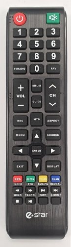 Distancinis Remote control Nr.3 eSTAR REGULAR TVs (small)