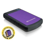 Transcend External HDD||StoreJet|1TB|USB 3.0|Colour Purple|TS1TSJ25H3P