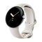 Google Pixel Watch LTE 41mm Polished Silver Case with Sport Band - Chalk
