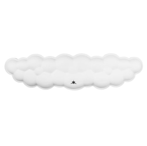 White shark CUMULUS WHITE KP-012 Cloudy Keyboard Wrist Rest White