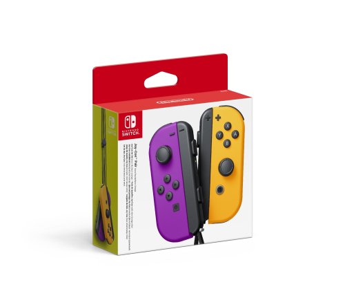 Nintendo Switch Joy-Con Pair Neon Purple / Neon Orange