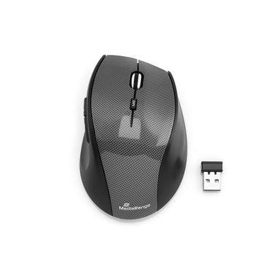 Mediarange MOUSE USB OPTICAL WRL 5-BUTTON/BLACK MROS207