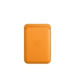 Apple iPhone Leather Wallet with MagSafe - California Poppy -