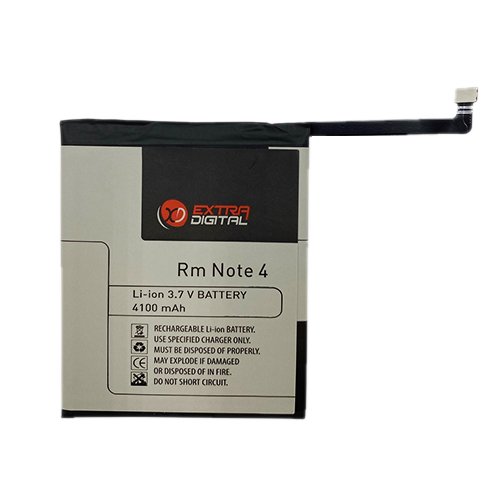 Extra digital Battery Xiaomi Redmi Note 4