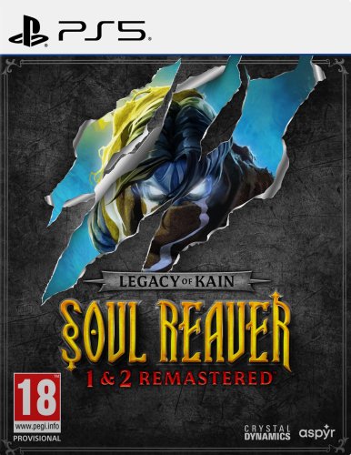 Crystal dynamics, inc. Legacy of Kain Soul Reaver 1&amp;2 Remastered - Deluxe Edition PS5