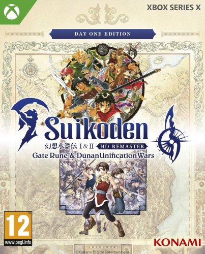 Konami digital entertainment Suikoden I&amp;II HD Remaster Xbox Series X