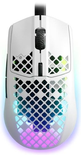 Steelseries Aerox 3 2022 Edition wired lightweight gaming mouse | 8500 DPI (white)