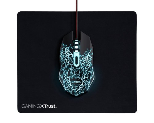 Trust gaming TRUST Basics gaming mouse and mouse pad