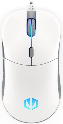 Endorfy GEM Plus White Wired Mouse | 19000 DPI