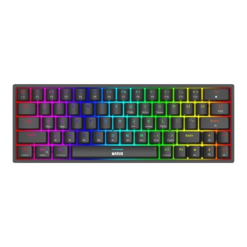 Marvo KG955 Shogo 63 RGB Wired Gaming Keyboard | USB-C | Black, 60%
