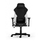 Dxracer DRIFTING L melns/balts ergonomisks krēsls (Epu āda)