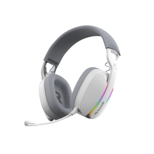 Marvo Pulz 70W WH wireless gaming RGB headset (White)